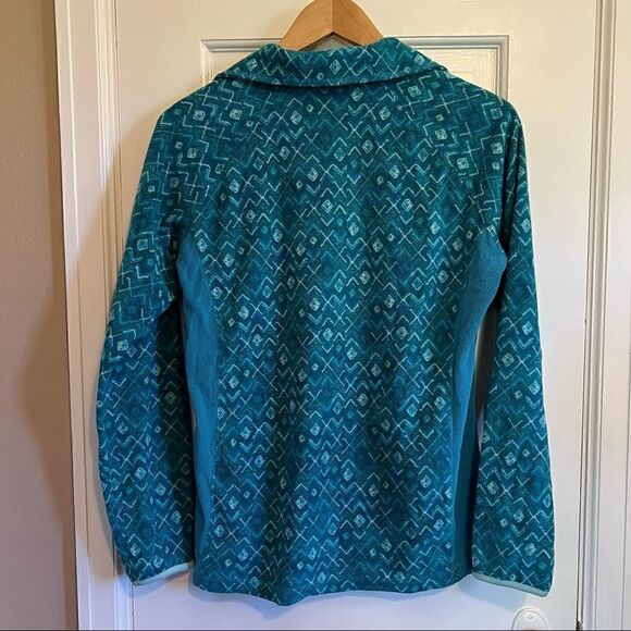 Columbia blue fleece quarter zip - Picture 4 of 8